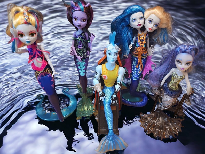 Monster High water dolls sea dolls