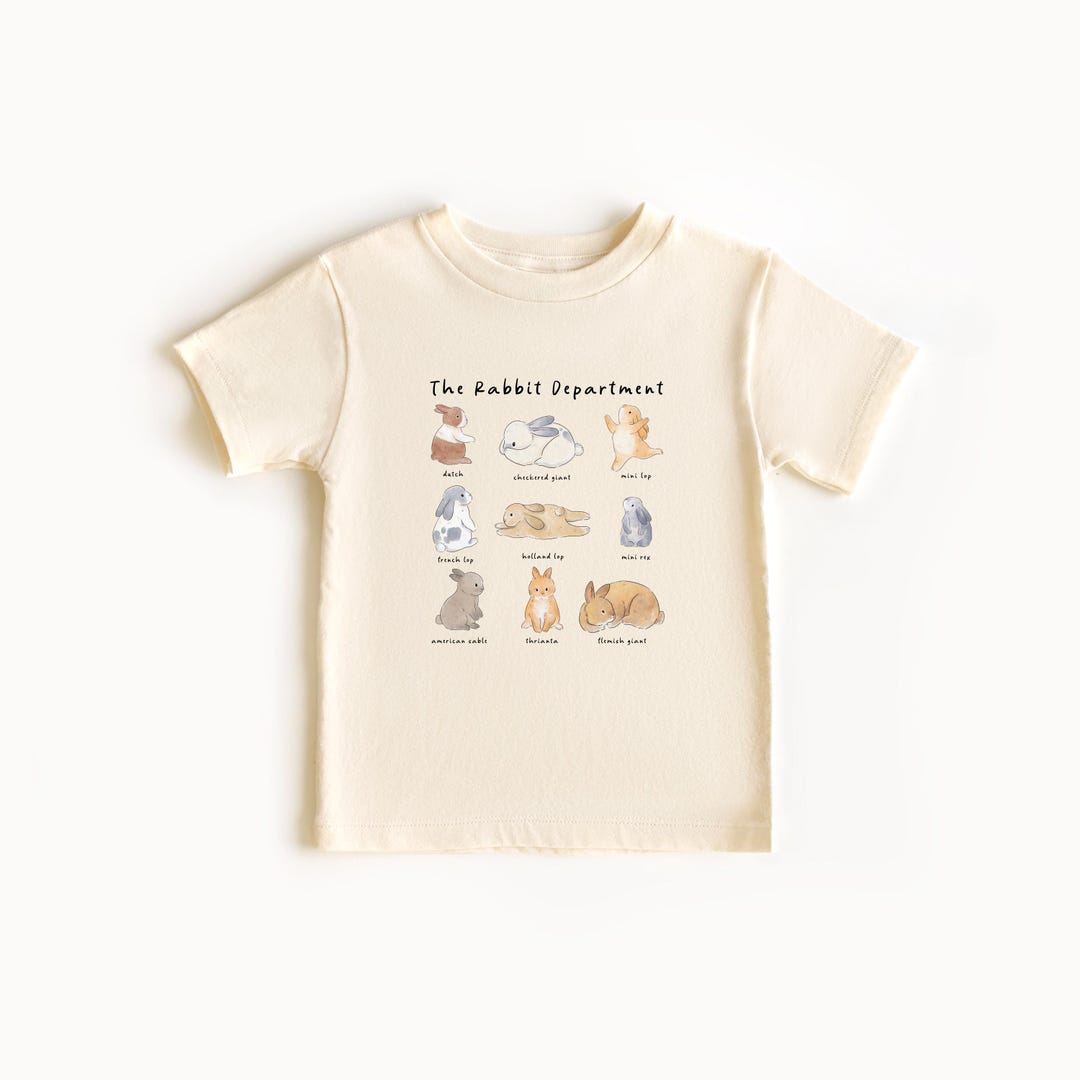 The Rabbit Department The Rabbit Department | Kids Bunny Shirt, Easter Bunny Shirt Toddler ...