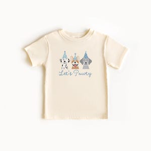 Let's Pawty Puppy Birthday Shirt | let's pawty birthday shirt, dog lets pawty, lets pawty party dog, puppy theme birthday party, puppy pawty