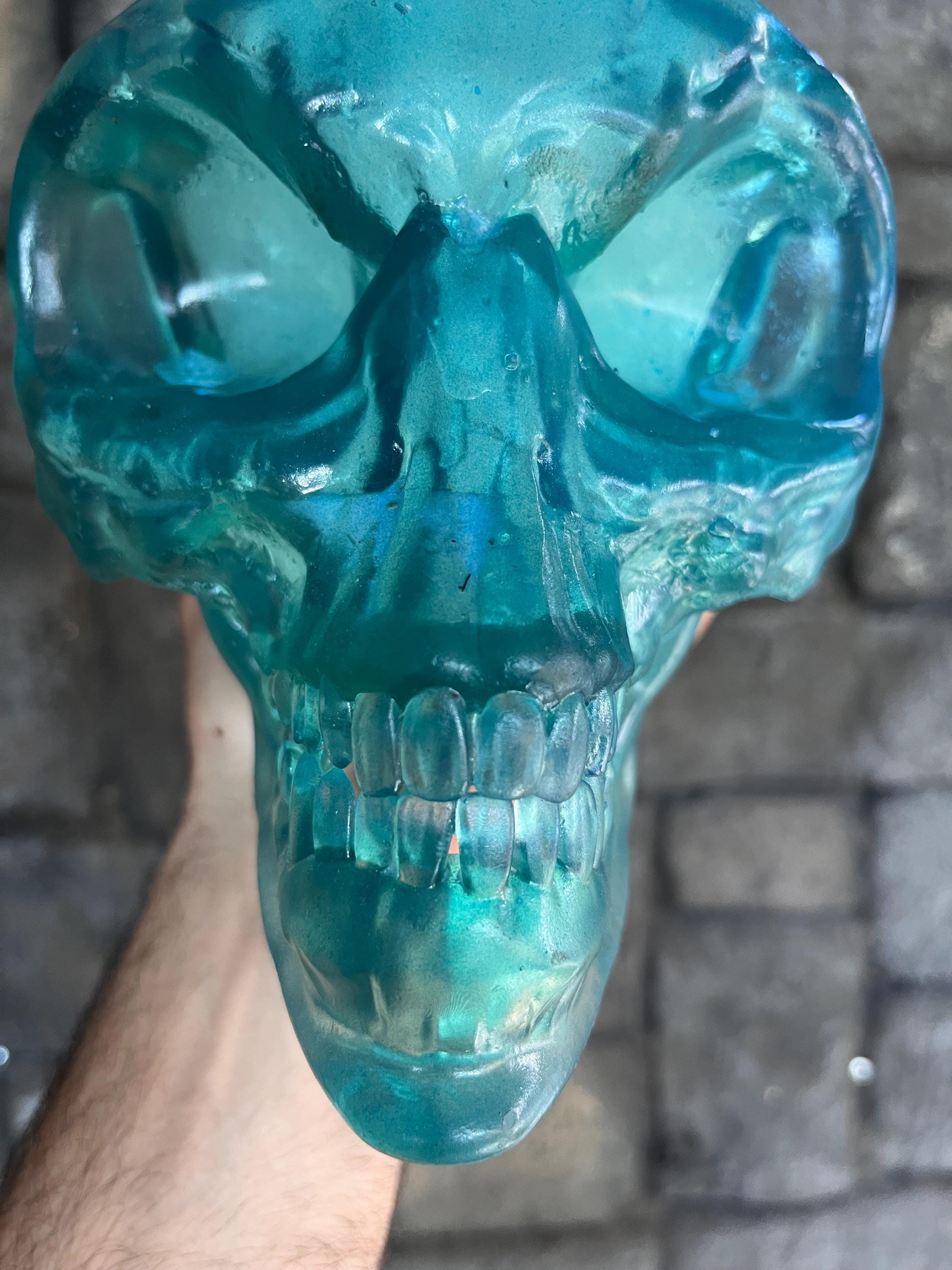 ターコイズ装飾クリスタルスカル インディ・ジョーンズ クリスタル・スカル - Etsy 日本