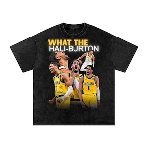 TYRESE HALIBURTON Shirt, Basketball Shirt, Classic 90s Graphic T-Shirt