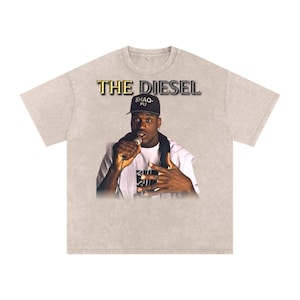 The Diesel Shirt, Retro 90s Basketball Graphic Tee, Oversized Streetwear T-Shirt, Unisex Vintage Gift
