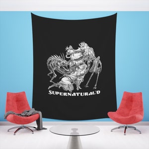 supernatural, dean and sam Tapestry for Sale by alyaST14