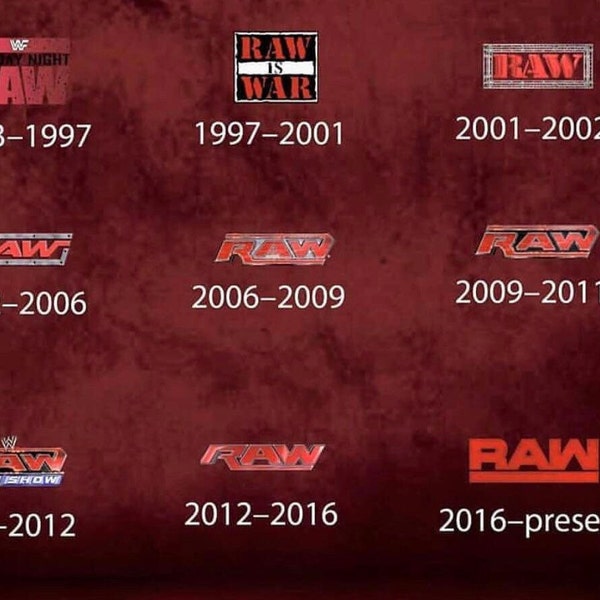 Wwf Wwe Monday Night RAW ORIGINAL Airings from 1993 thru 2023 4TB HDD [No Wwe Network]