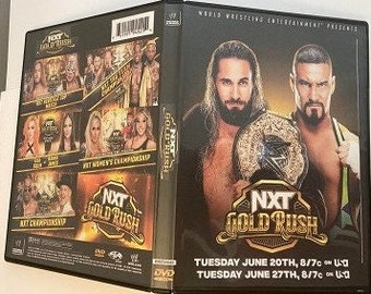 Wwe Nxt Gold Rush 2023 DVD-R w/Case Artwork