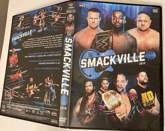 WWE Smackville 2019 DVD-R w/ Case Artwork