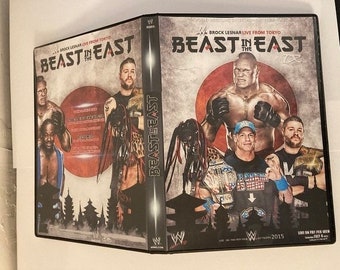 WWE-beest in het Oosten 2015 DVD-R met hoesjekunstwerk