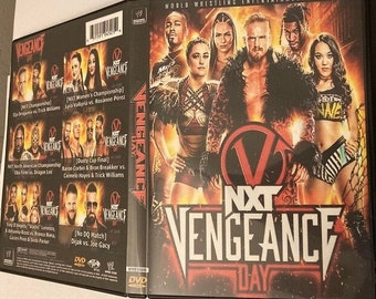 Wwe NXT Vengeance Day 2024 DVD-R w/ Case Artwork