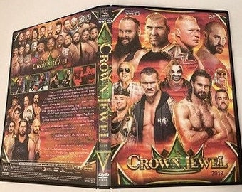 Joyau de la couronne Wwe 2019 DVD-R avec illustration du boîtier