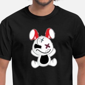 Dark Goth Bunny Doll T-Shirt