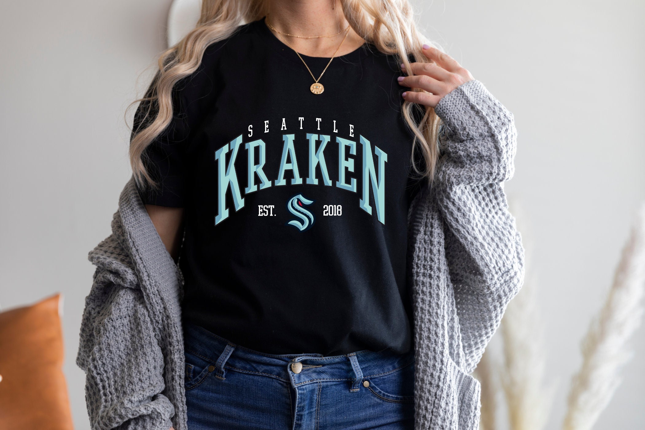 Nhl Seattle Kraken Secondary Logo T Shirts, Hoodies, Sweatshirts