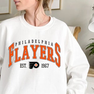 Printify Philadelphia Flyers Vintage NHL Hoodie Black / 4XL