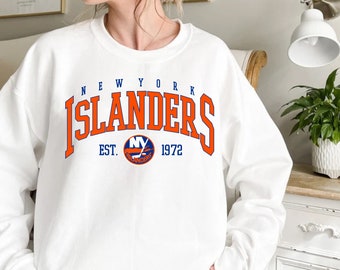 Vintage Bootleg New York Islander Shirt, Vintage New York Islander  Sweatshirt, T-Shirt, Islanders Sweater, Hockey Fan, New York Ice Hockey