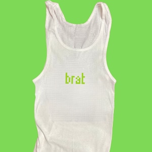 Brat Ribbed Tank Top, Im So Julia Tee, 365 Party Girl Tee, Brat Tank, Trendy Tshirt, TikTok Tee, Y2K Tank Top, Y2K Tee, Brat Shirt, 90s Tank