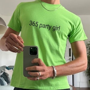 Brat Tshirt, Im So Julia Tee, 365 Party Girl Tee, Brat Shirt, Baggy Fit Graphic Tee, Oversize Shirt, Trendy Tshirt, Meme Shirt, Y2K Vintage