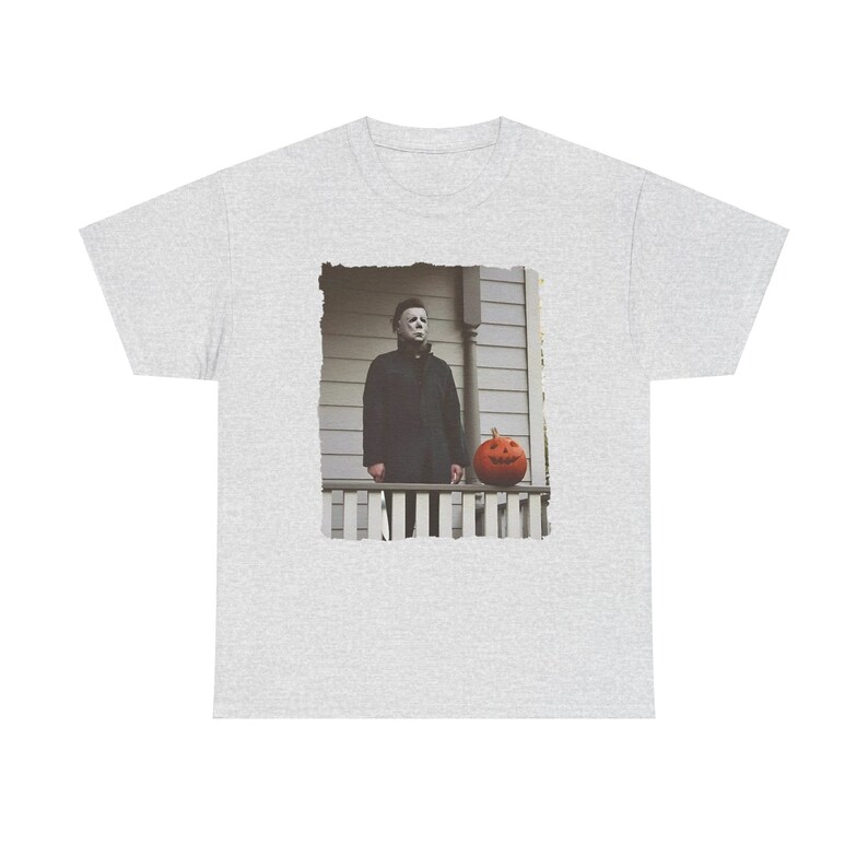 Vintage Michael Myers Halloween Shirt, Retro Horror Tshirt, Baggy Fit Tee, Scary Movie Tee, Meme Shirt, Friday 13th Tshirt, 90s Halloween image 3