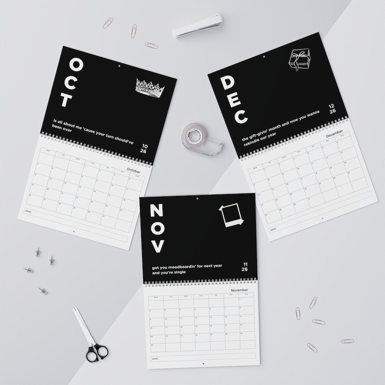 2026 Drake Calendar, Drake Tiktok Calendar, Drake Gifts, Slime You Out ...