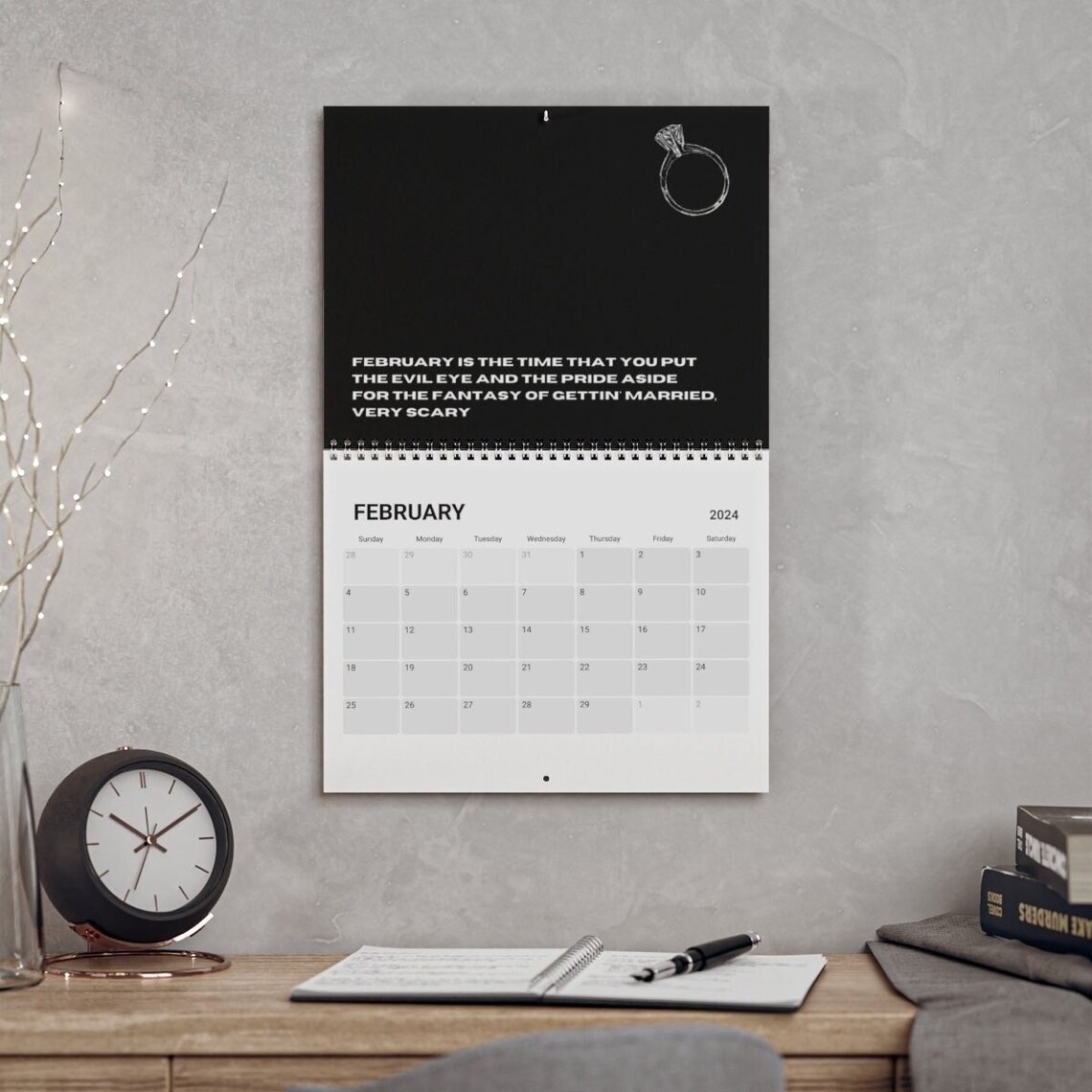 Drake Calendar 2024, Drake Tiktok Calendar, Guy Gifts, Rap Gifts, Slime
