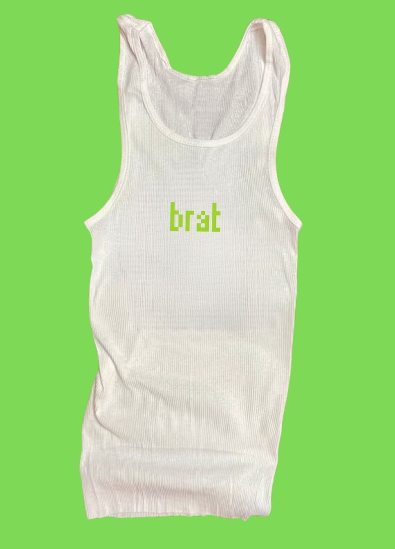 Brat Ribbed Tank Top, Im So Julia Tee, 365 Party Girl Tee, Brat Tank, Trendy Tshirt, TikTok Tee, Y2K Tank Top, Y2K Tee, Brat Shirt, 90s Tank