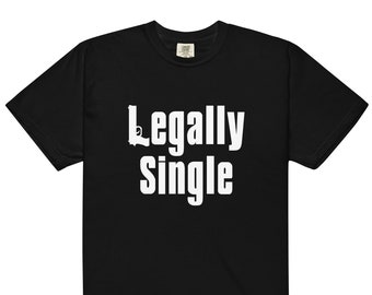 Sopran-inspiriertes ""Legally Single"" Tee: Umarme deine Individualität mit ikonischem Stil