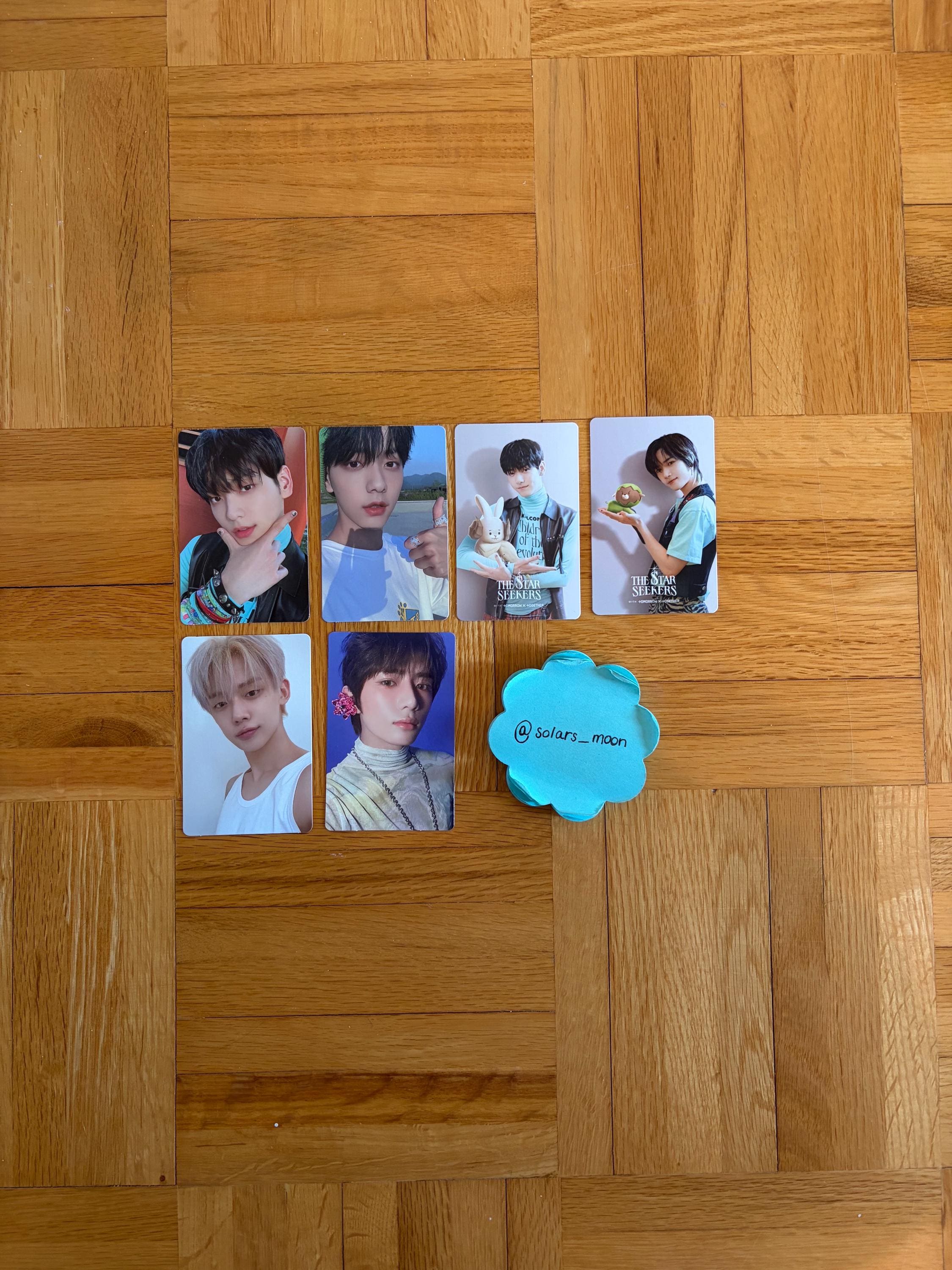 Txt Official Photocard Soobin - Etsy