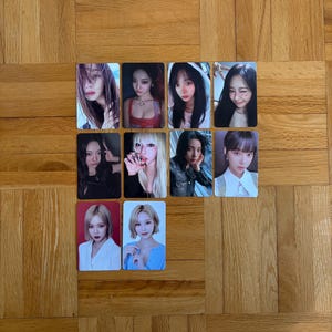 Aespa Winter Girls Photocard - Etsy