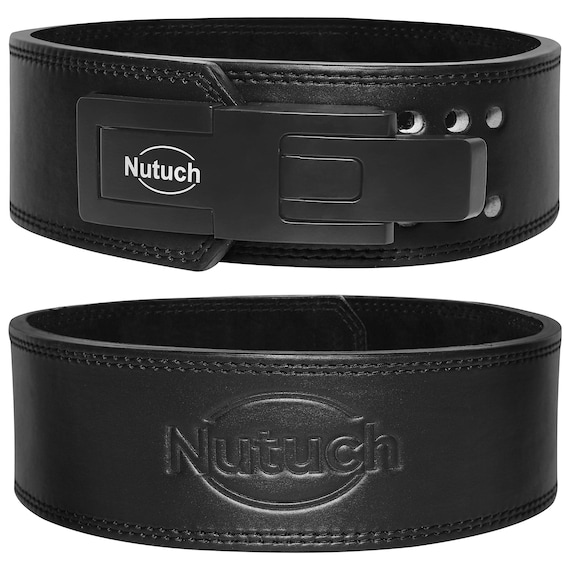 ウエイトリフティング ベルト NUTUCH 本革レバーウェイトリフティング