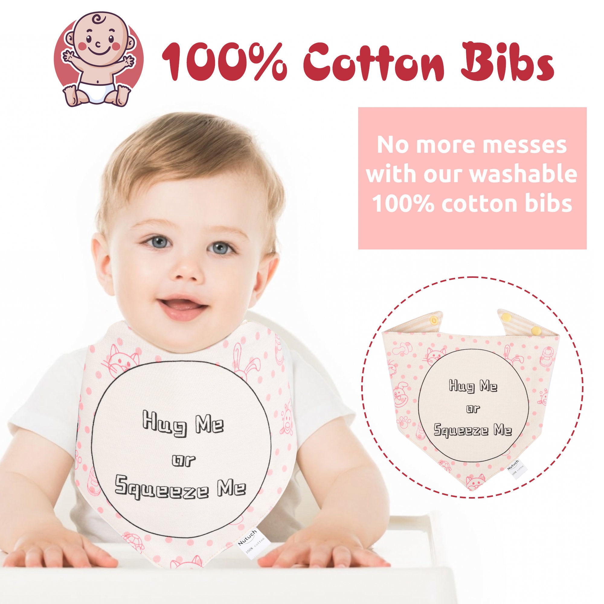 NUTUCH Newborn Baby Gift Set Baby Shower Basket Baby Girl Gift Basket