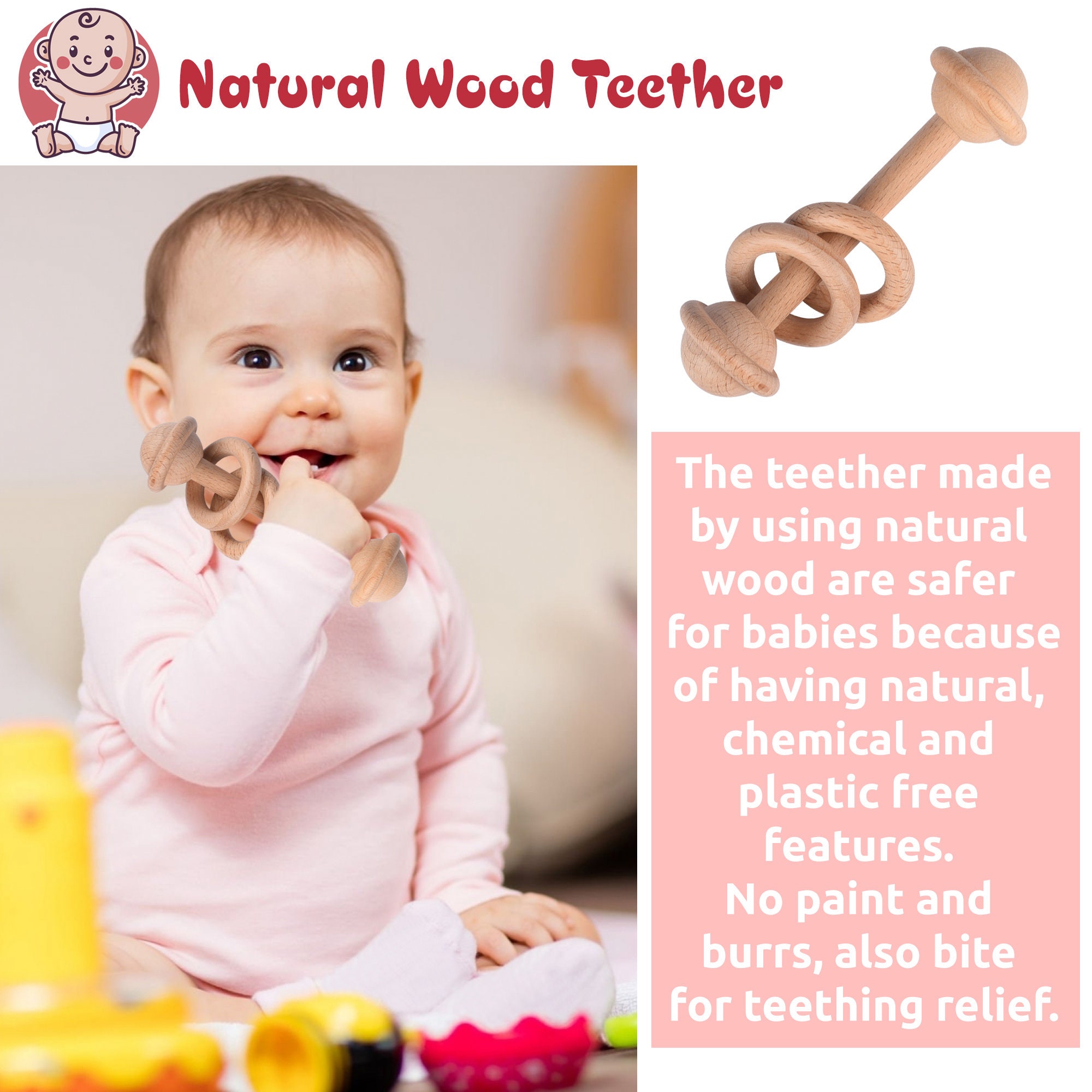 NUTUCH Newborn Baby Gift Set Baby Shower Basket Baby Girl Gift Basket