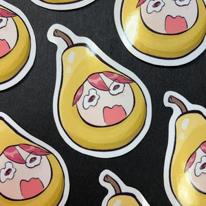 Vocaloid Kasane Teto | Pearto Meme Glossy Vinyl Sticker