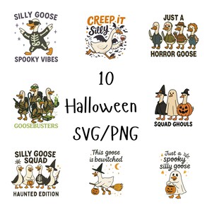 Halloween Goose PNG