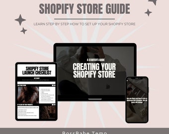 Starter’s Guide to Creating your Shopify Store