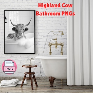 Highland Cow Wall Art Bundle