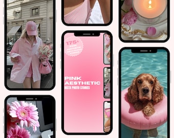 Más de 175 historias de instagram de estética rosa