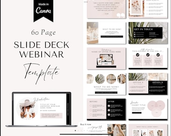 Presentación de diapositivas de 50 seminarios web