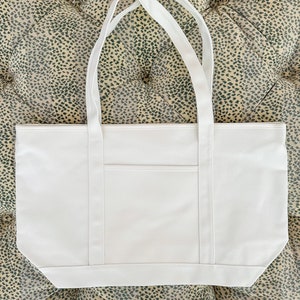 Personalized canvas tote image 3