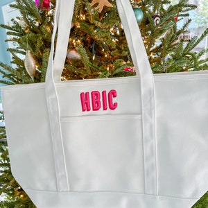 Personalized canvas tote image 2