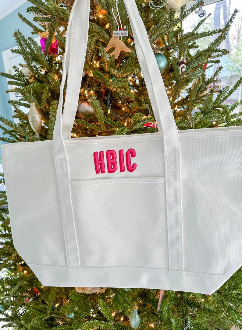 Personalized canvas tote image 2