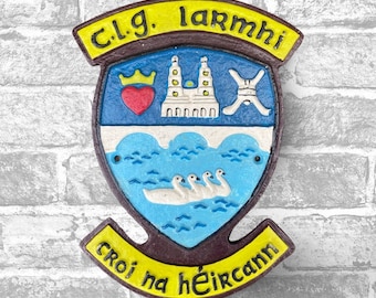 Westmeath GAA Crest Cast Iron Sign