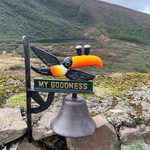 Guinness Toucan Cast Iron Bell