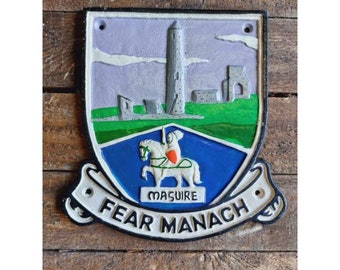 Fermanagh GAA Cast Iron Crest