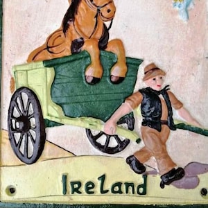 Guinness Cast Iron Sign - Lovely Day For A Guinness - Ireland