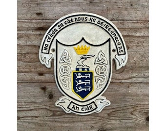 Clare Cast Iron GAA Sign