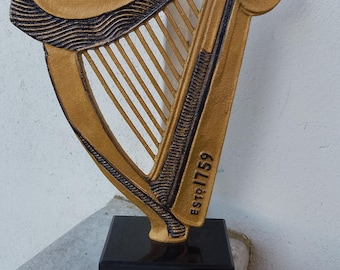Guinness Cast Iron Golden Harp
