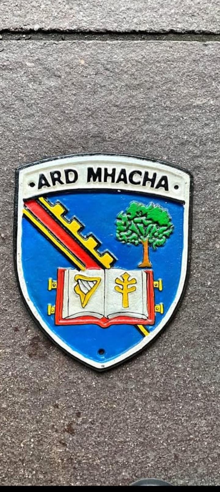 Armagh GAA Crest Cast Iron Sign