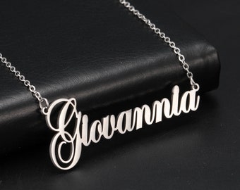 Nom personnalisé collier tour de cou personnalisé colliers en acier inoxydable pour les femmes bijoux personnalisés cadeau