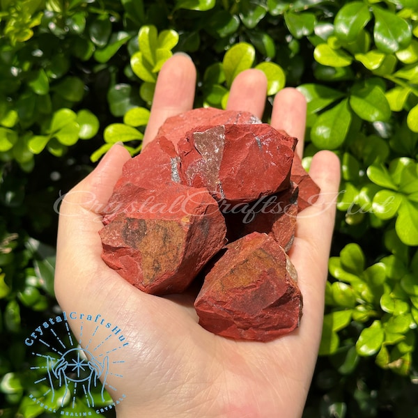 Red Jasper Raw Stone Rough Quartz Raw Red Jasper Crystals Raw Gemstones Mineral Specimen Stone Crystal Gift