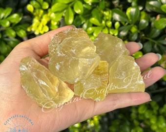 Natural Citrine Stones Rare AAA+ Raw Citrine Crystal 1" - 1.5" Rough Citrine Yellow Crystal Rock Gemstone Jewelry Making DIY Crafts Crafting