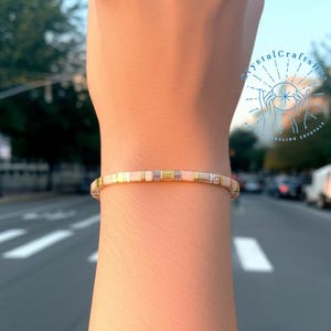 Tila Stretch Bracelet - Pink Lemonade