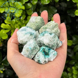 Raw Chrysocolla Stone, Rough Chrysocolla Gemstone Stone, Natural AAA+ Phoenix Stone Crystals, Eco-friendly Packaging, BEST GIFT
